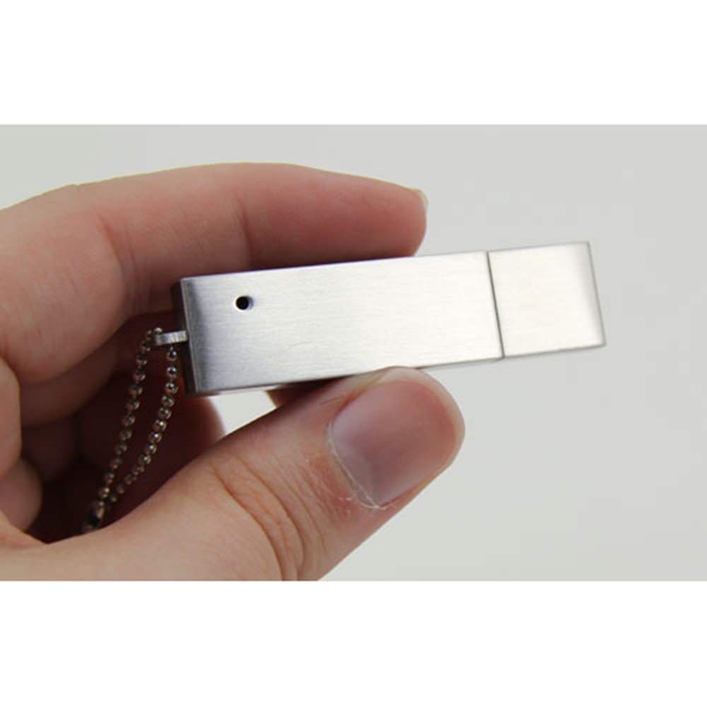 Chrome Metallic USB Drive Custom USB Drives Printing Data Loading 