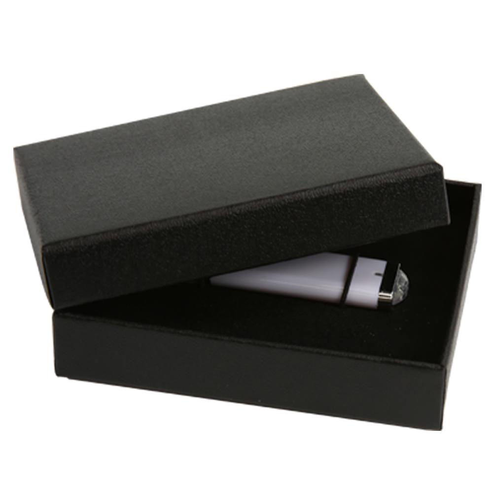 Black USB Drive Gift Box, 2-Piece